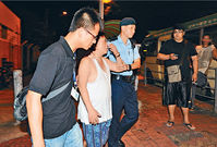 神勇香港先生勇擒纵火戆男