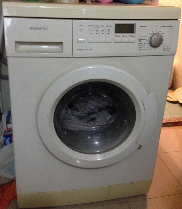 siemens 1260 wash and dry